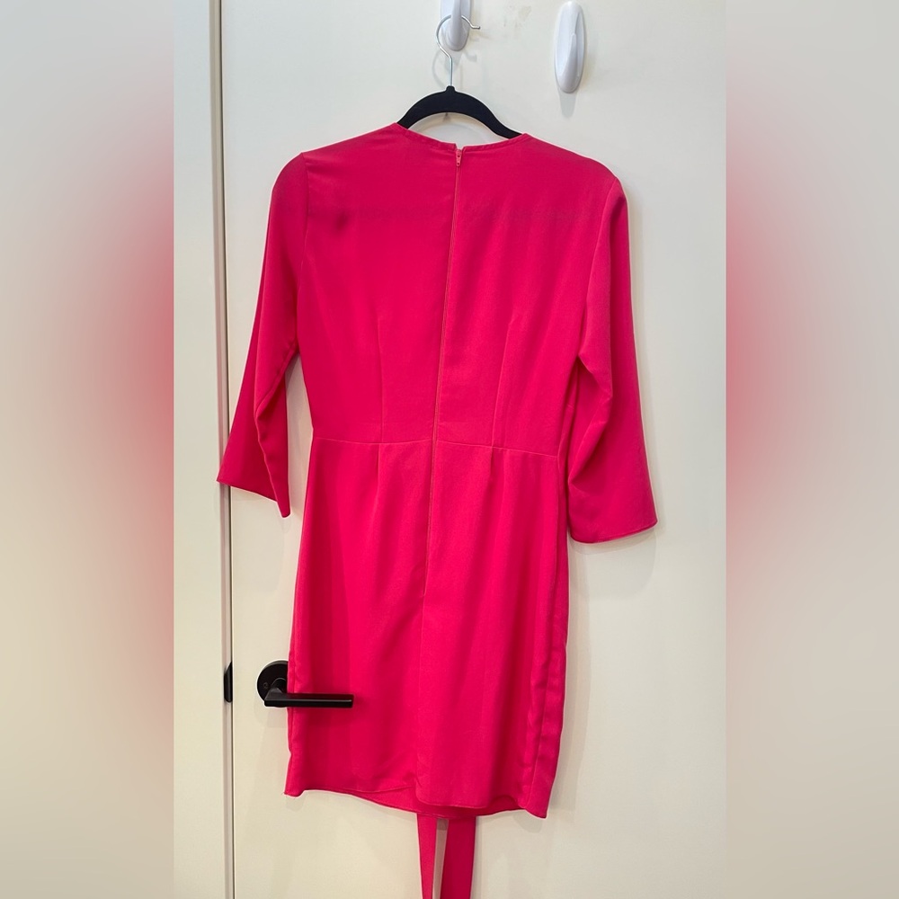 ASOS Vibrant Pink Mini Dress - Picture 4 of 5